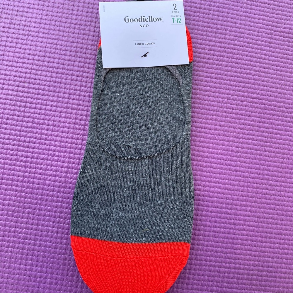 2 Pairs of Liner Socks for $7